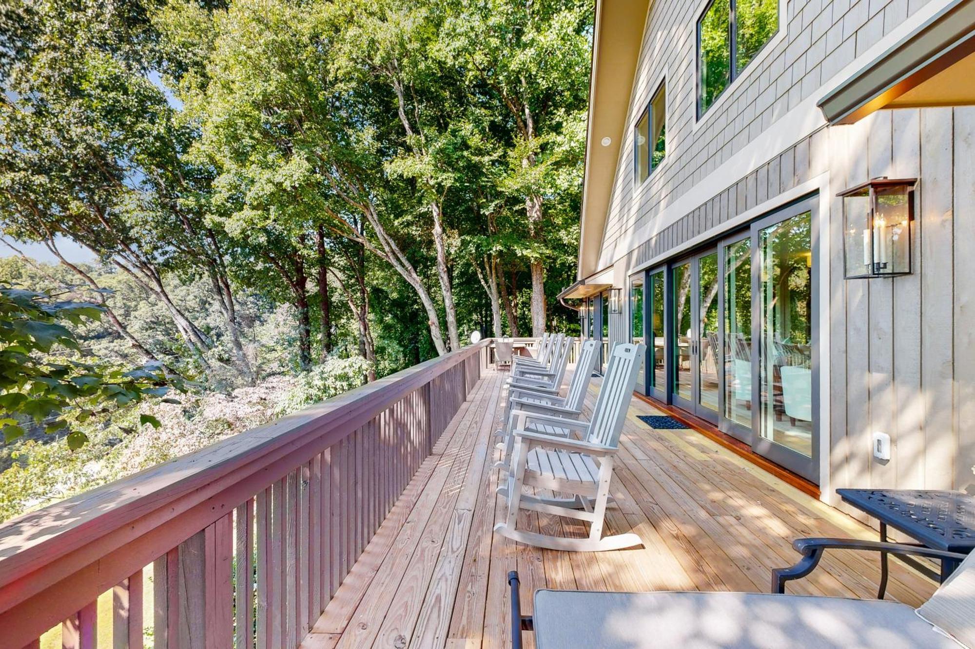 Valley View Lodge At Camp Rockmont Black Mountain Esterno foto